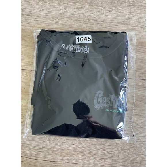 Gas Monkey Garage T‎ Shirt Mens 2XL Black Black Hot Rod Car Club Streetwear USA - Picture 9 of 9